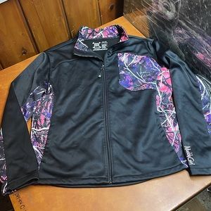 Moonshine muddy girl pink real tree camo jacket